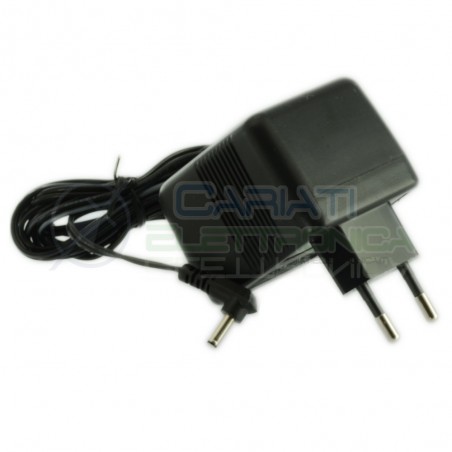 Alimentatore 12V 600mA Dc 7,2VA con connettore Dc 3.4/1.3mm Generico