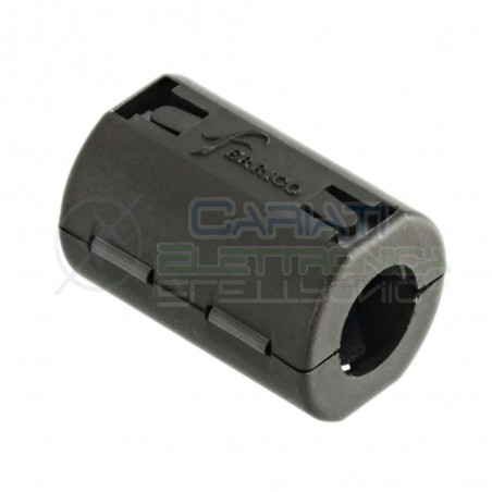 FILTRO FERRITE NERO PER CAVI CONTRO ELIMINA INTERFERENZE DIAMETRO 10,8 mm