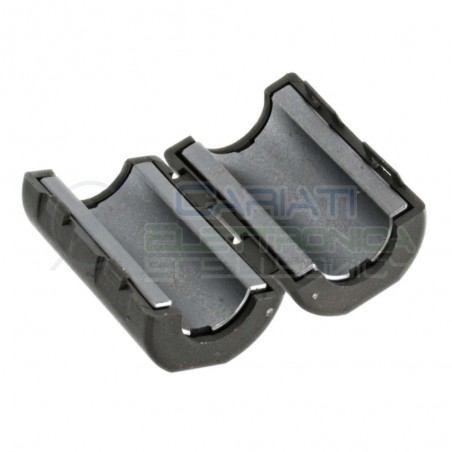 FILTRO FERRITE NERO PER CAVI CONTRO ELIMINA INTERFERENZE DIAMETRO 10,8 mm