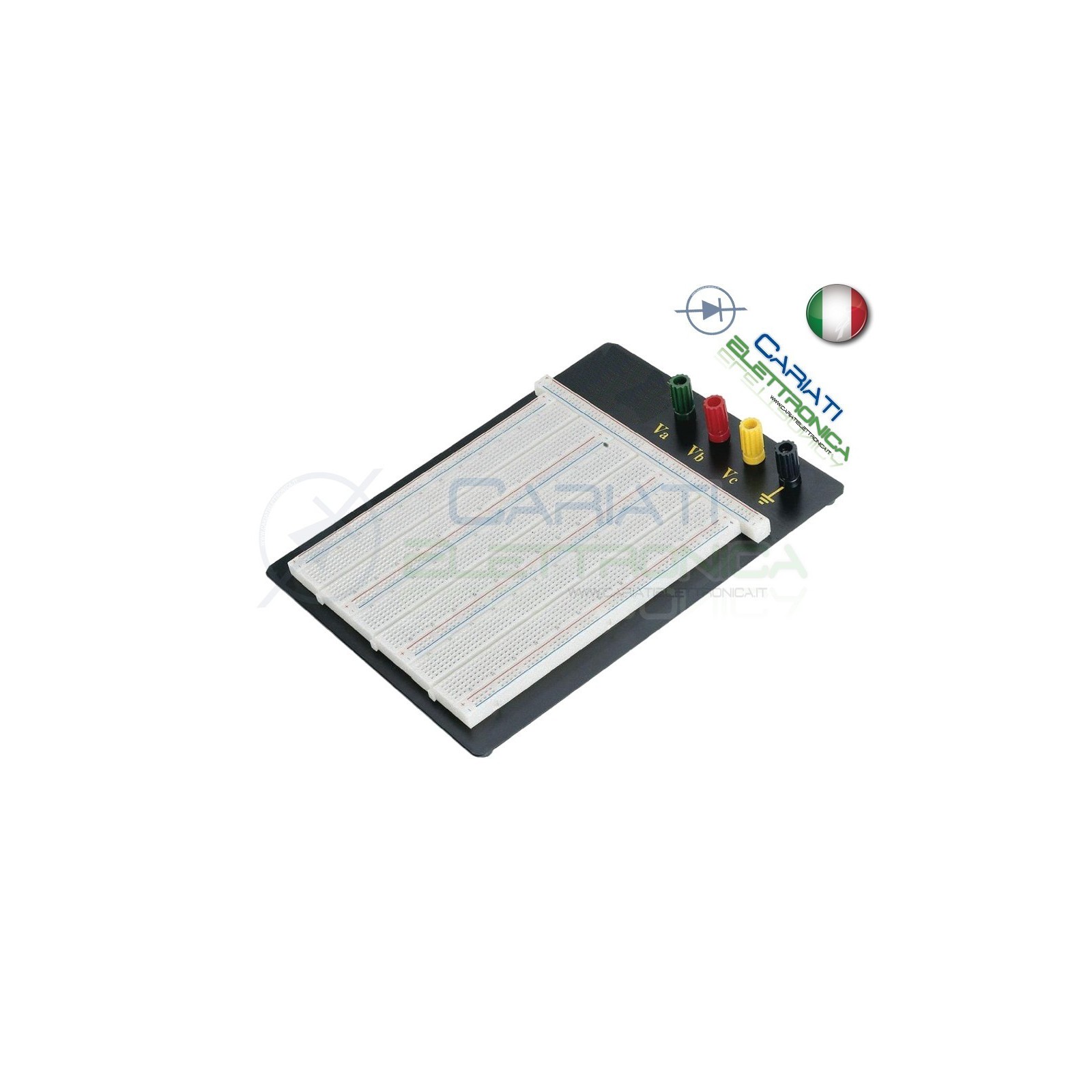 BASETTA MILLEFORI PIASTRA SPERIMENTALE BREADBOARD BREAD BOARD 2290 PUNTI