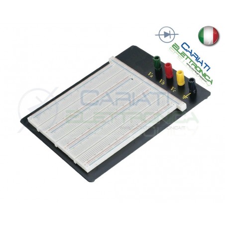Set 6 Breadboard Mini Da 170 Punti FULARR® - 6 Colori, Per Arduino, Raspberry Pi, Progetti Elettronici Senza Saldatura