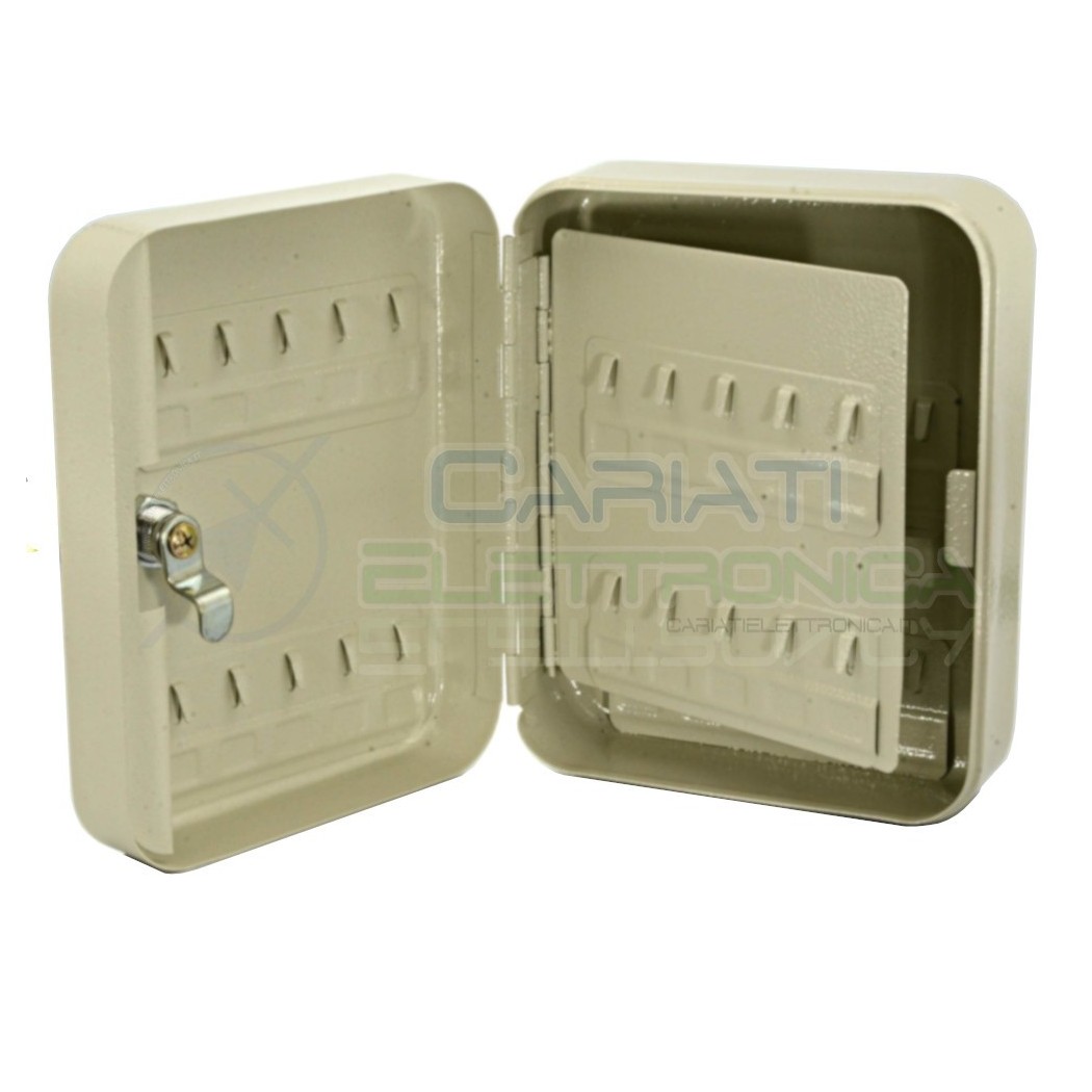 CASSETTA PORTACHIAVI PORTA CHIAVI DA 20 posti 16 x 7,5 x 20 cm