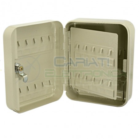 CASSETTA PORTACHIAVI PORTA CHIAVI DA 40 posti 16 x 7,5 x 20 cm