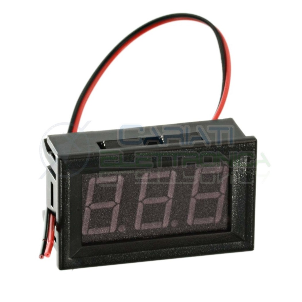 Display Lcd BLU Voltometro AC da pannello 60V-500V Tensione Tester