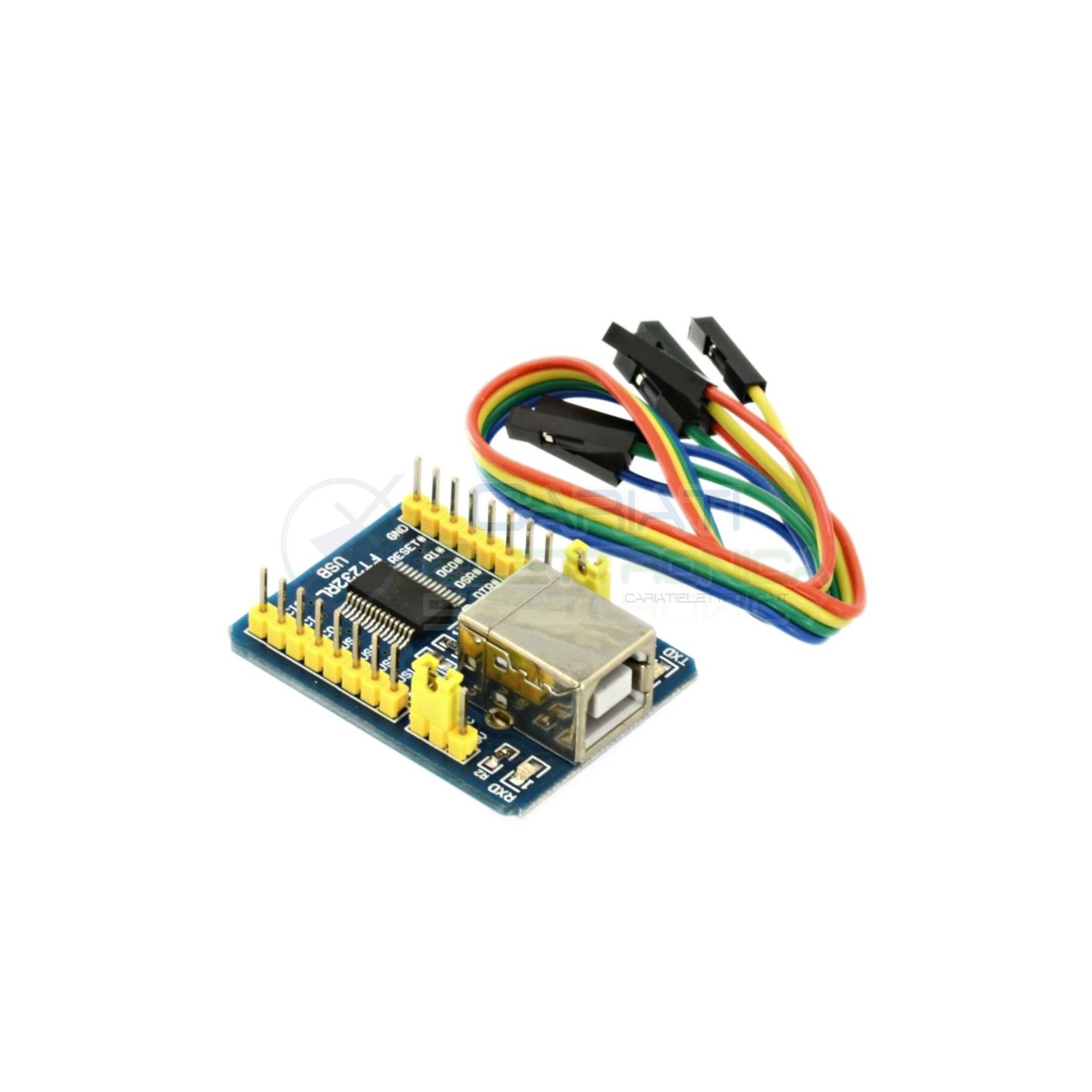 Convertitore FT 232 FT 232 RL USB B a Serial TTL Module con Cavi