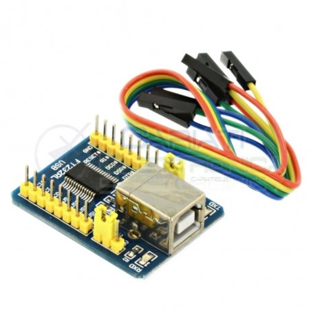 Convertitore FT 232 FT 232 RL USB B a Serial TTL Module con Cavi