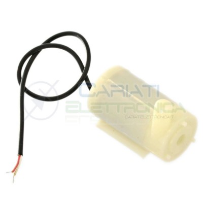 Micro pompa 5V 12V per Liquidi acqua acquario idroponica arduino Generico