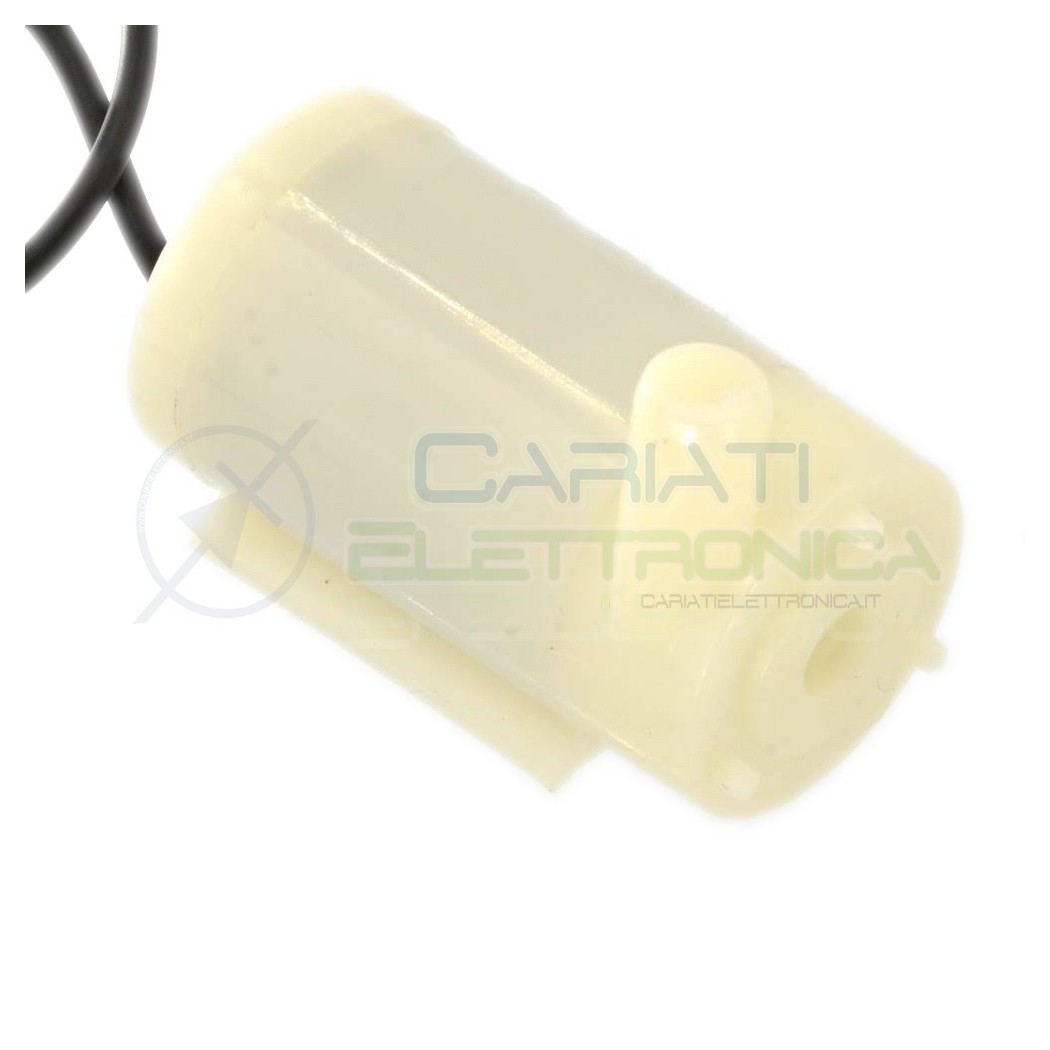 Micro pompa 5V 12V per Liquidi acqua acquario idroponica arduino Generico