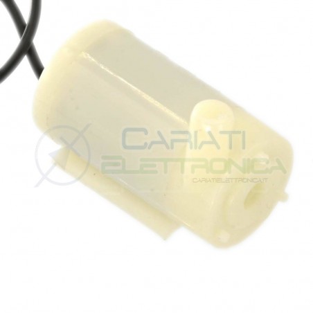 Micro pompa 5V 12V per Liquidi acqua acquario idroponica arduino Generico