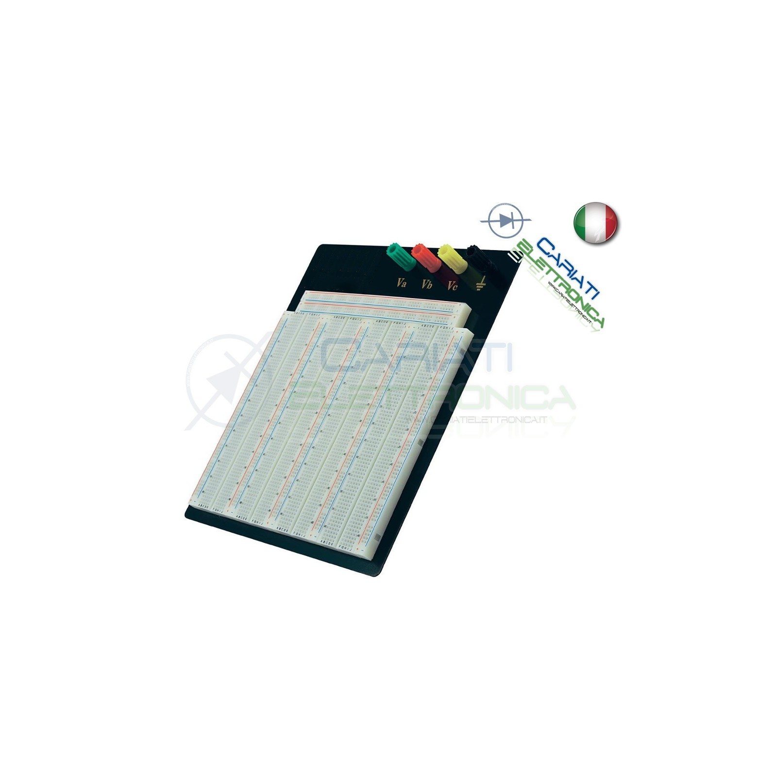 BASETTA MILLEFORI PIASTRA SPERIMENTALE BREADBOARD BREAD BOARD 3220 PUNTI