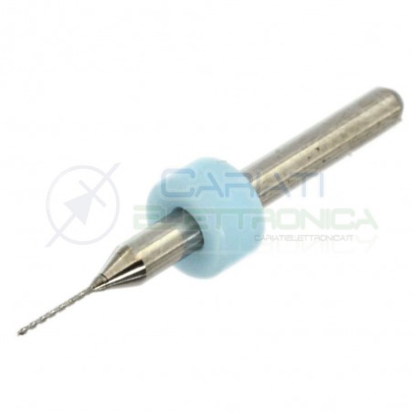 Punta Hss 0.5mm per trapano foratura basetta ramata presensibilizzata PCB