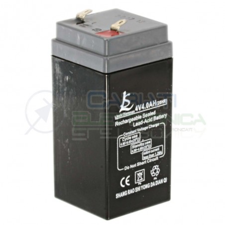 Balance Battery Electronic 4V 4ah/20hr Tools Battery AGM Chargeable SealedGenerico