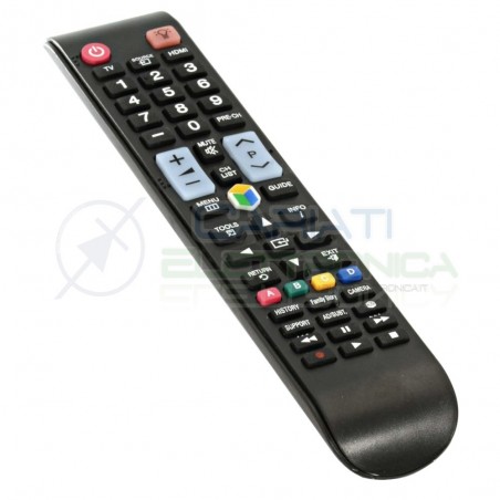 TELECOMANDO UNIVERSALE PER TUTTI I TV SAMSUNG LCD LED 3D PLASMA CON TASTO SMART TV