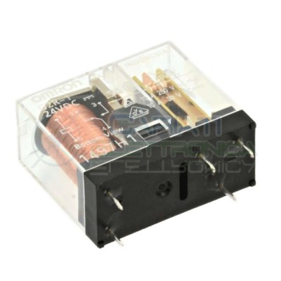 Relay OMRON G2R-1-DC24 coil 24Vdc 10A 250Vac 10A 30Vdc SPDTOmron