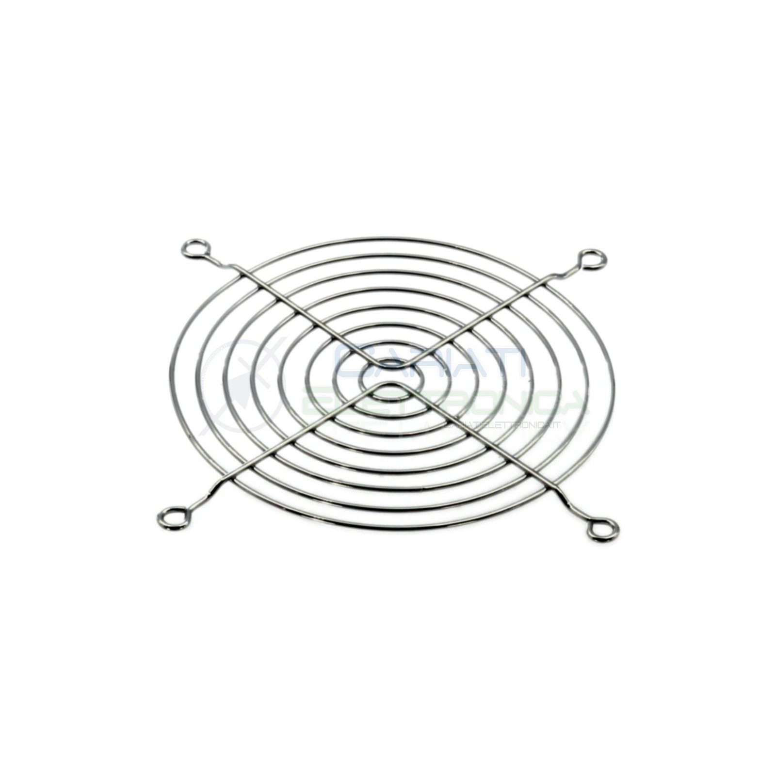 GRIGLIA DI PROTEZIONE PER VENTOLA 120X120mm in metallo cromato computer case