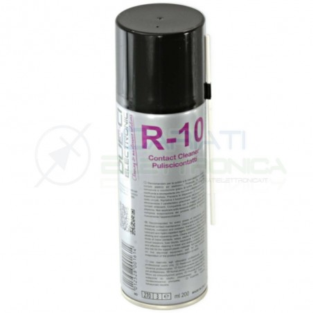 R-10 200ml DUE-CI SPRAY PULISCI CONTATTI R10 ORIGINALE !!! Due-Ci