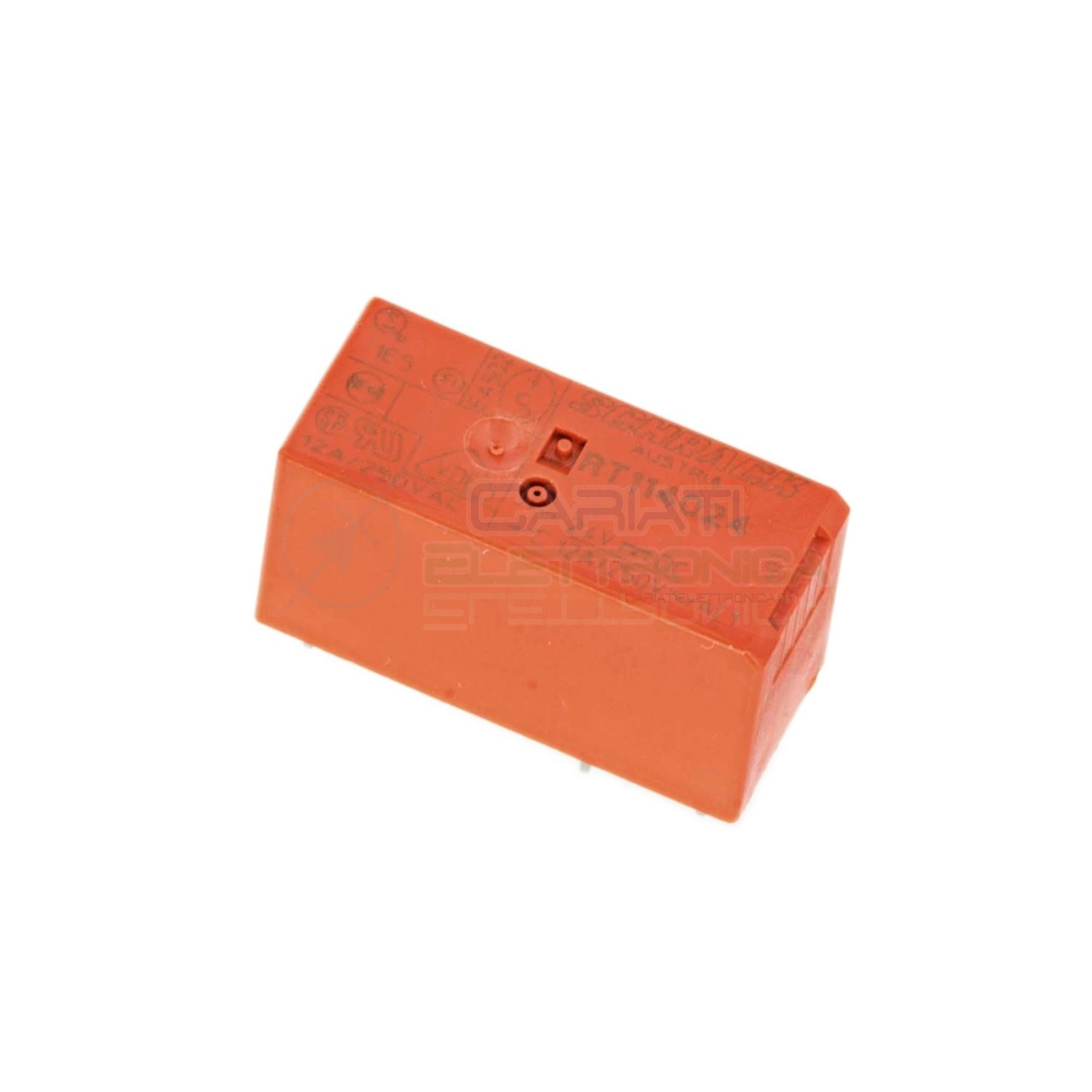 Relay Relè 24V DC 12A Circuito Stampato Pcb 1 Scambio RT114024 SCHRACK SPDT Schrack