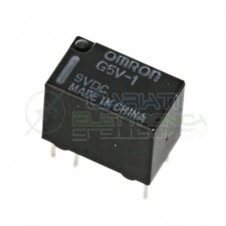 Relè singolo scambio OMRON G5V-1 9VDC 1A 9V SPDT Omron