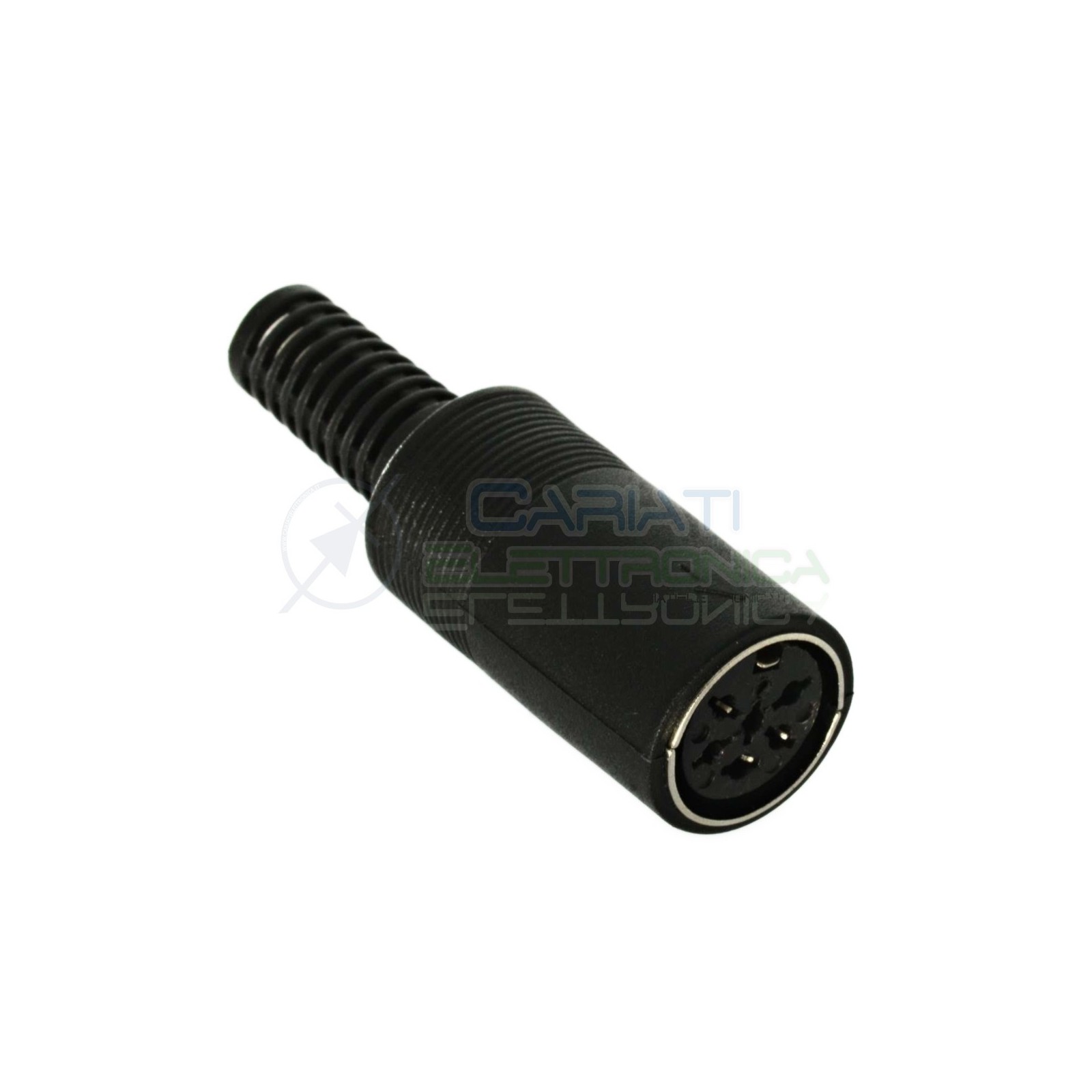 Connettore presa Volante Femmina DIN 6 Poli pin PS MIDI per cavo Generico