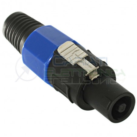 CONNETTORE SPEAKON VOLANTE 4 POLI MASCHIO JACK Speaker DJ Audio Generico