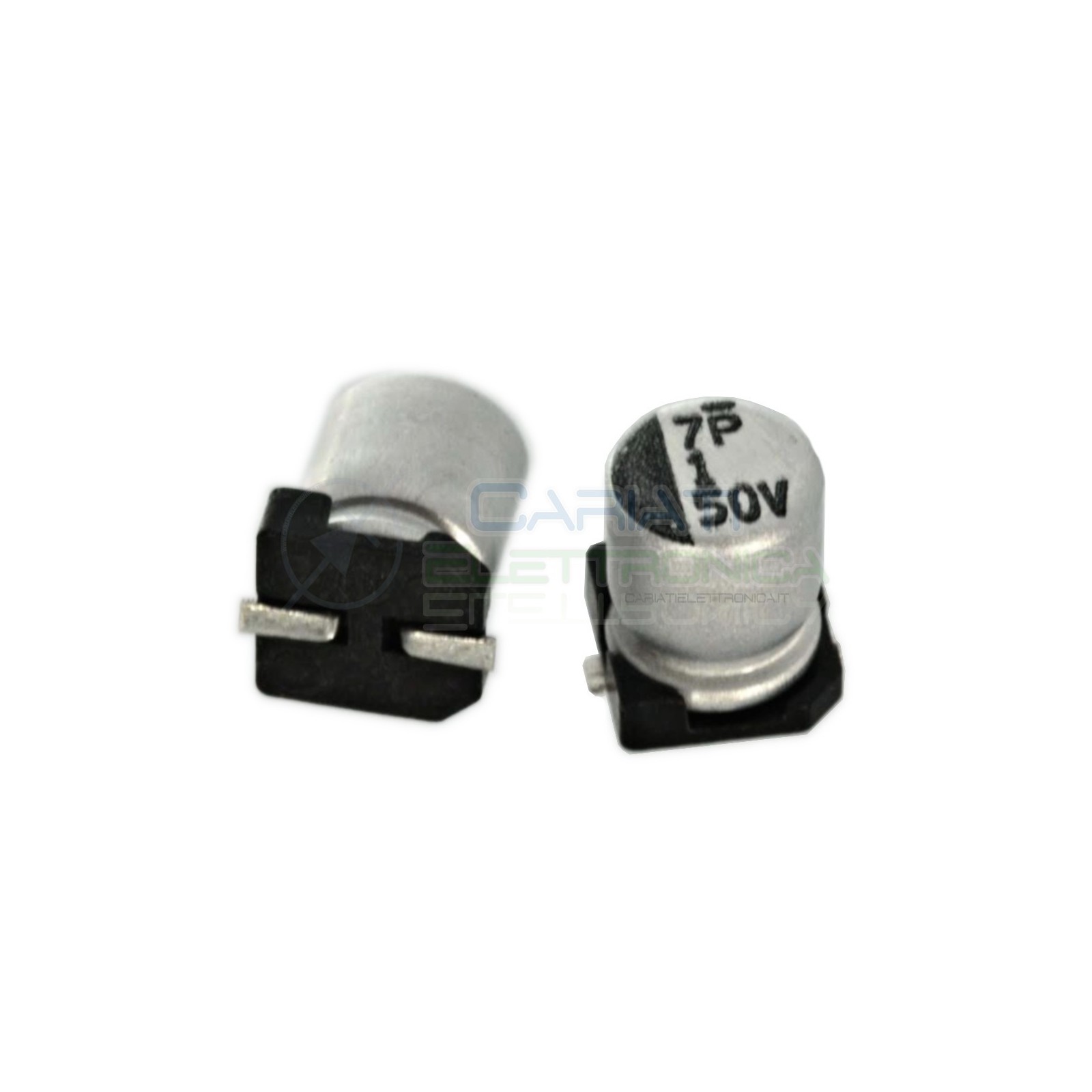 20 PEZZI Condensatore elettrolitico in SMD 1uF 50V 20% 4x5mm 85°C SAMWHA 1 uF
