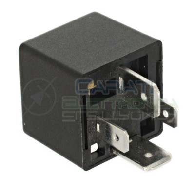 Relè Relay Relais 12V 80A SPST 4 Pin Contatti Universale Luci Auto Moto NauticaSongle