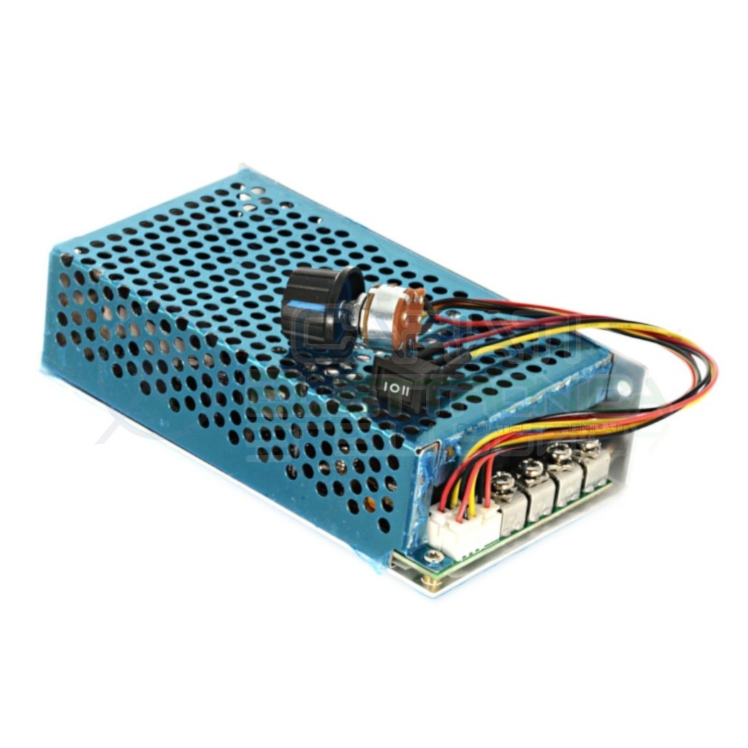 Pwm Motore regolatore di velocità giri DC 12V 24V 36V 48V 100A con inversione Generico