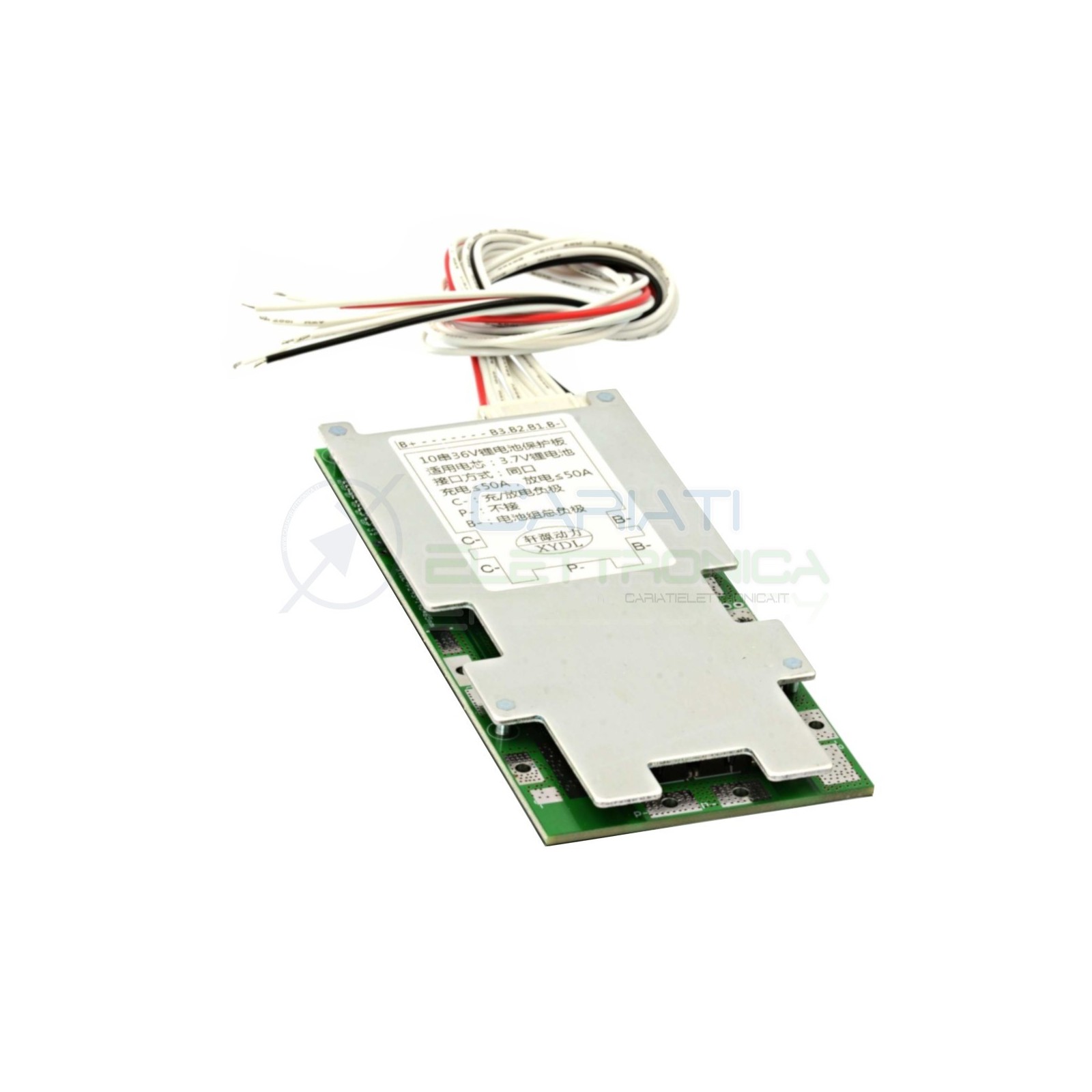BMS Circuito di protezione 48V 50A per 13 batterie ioni di Litio Li-ion Generico