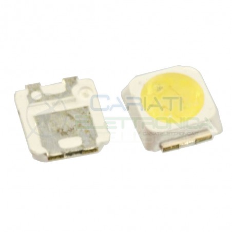 5 PEZZI Led SMD 3228 2828 Bianco Freddo 3V 1.5W per Riparazione Smart TV LCD Retroilluminazione
