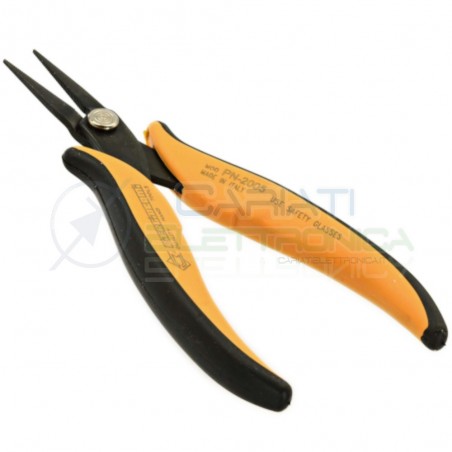 Piergiacomi PN-2005 Pinza Lunga con Becchi a Punta Zigrinati Piergiacomi