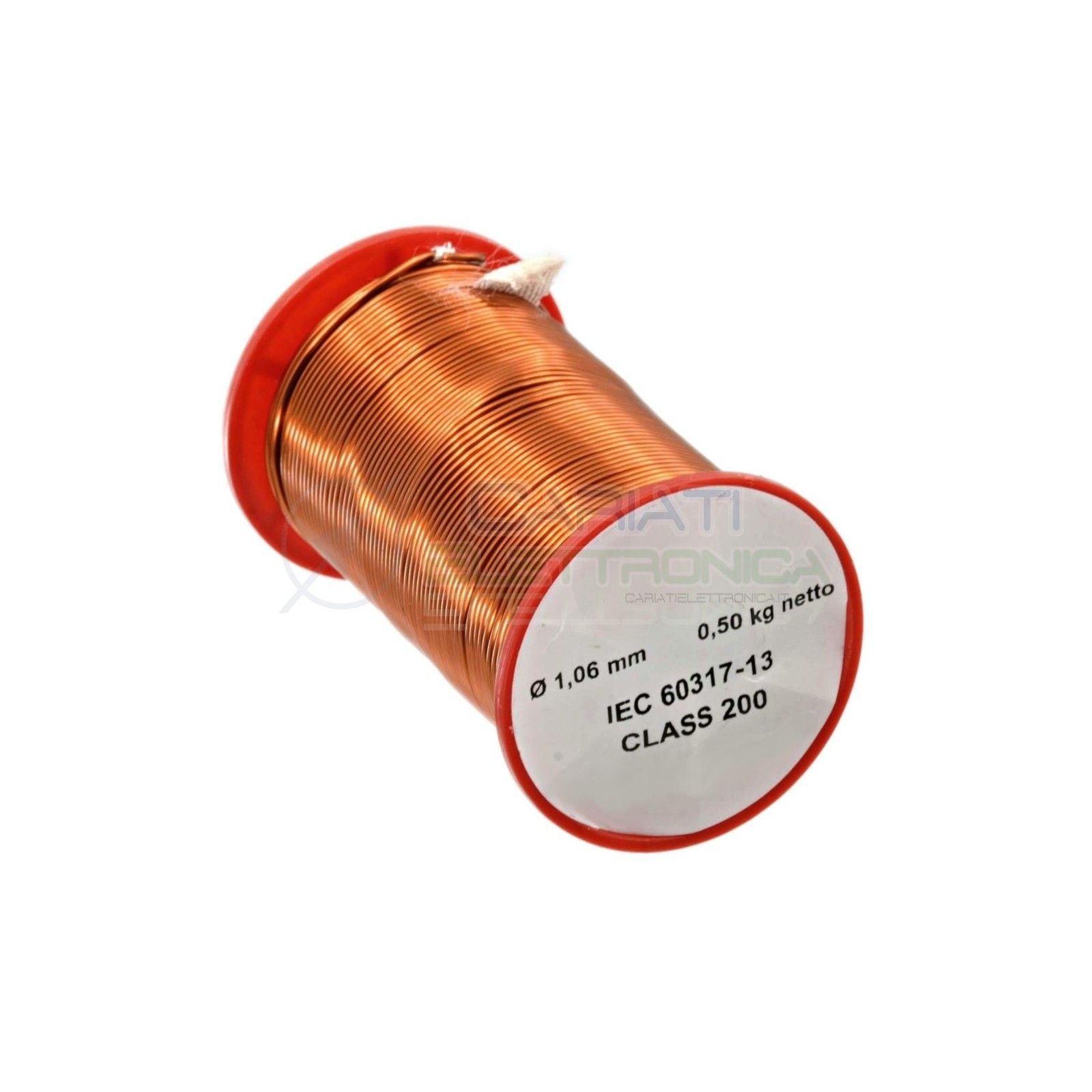 500g Cavo di rame da 1,06 mm singolarmente smaltato per avvolgimenti 0,50 kg Synflex