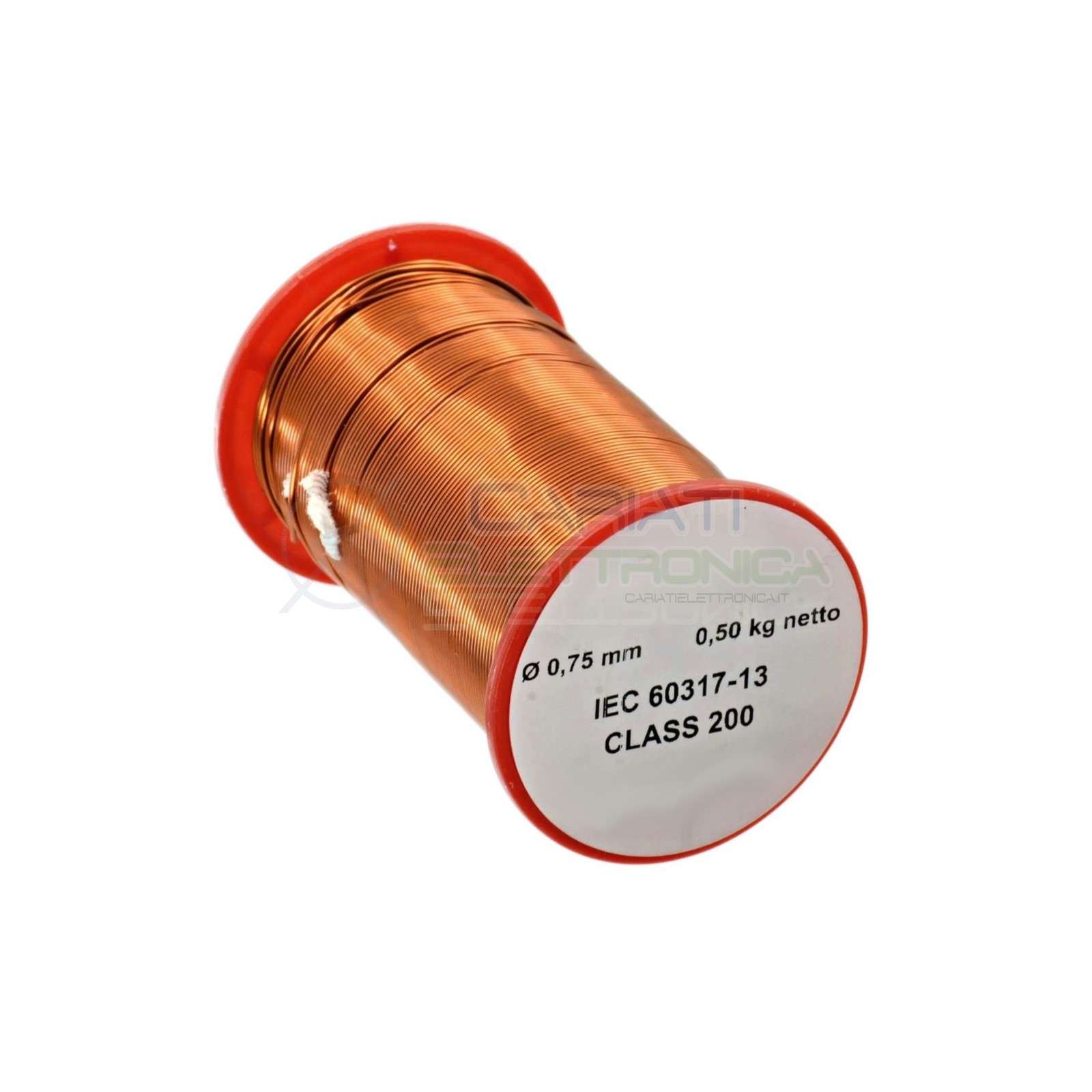 500g Cavo di rame da 0,75 mm singolarmente smaltato per avvolgimenti 0,50 kg Synflex