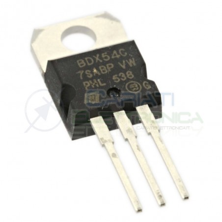 BDX54C Transistor PNP Darligton 100V 8A STMICROELECTRONICS ST MICROELECTRONICS