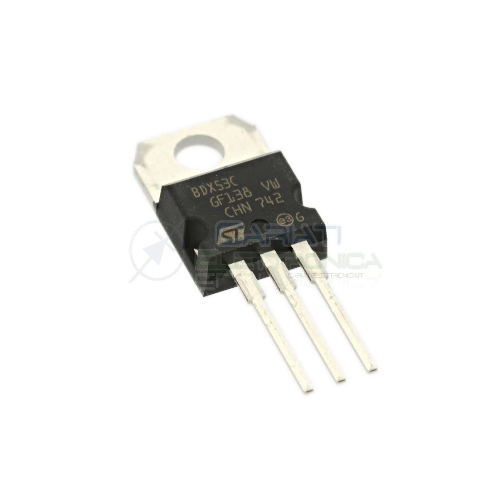 2 pezzi BDX53C Transistor Npn Darligton 100V 8A St microelectronics ST MICROELECTRONICS