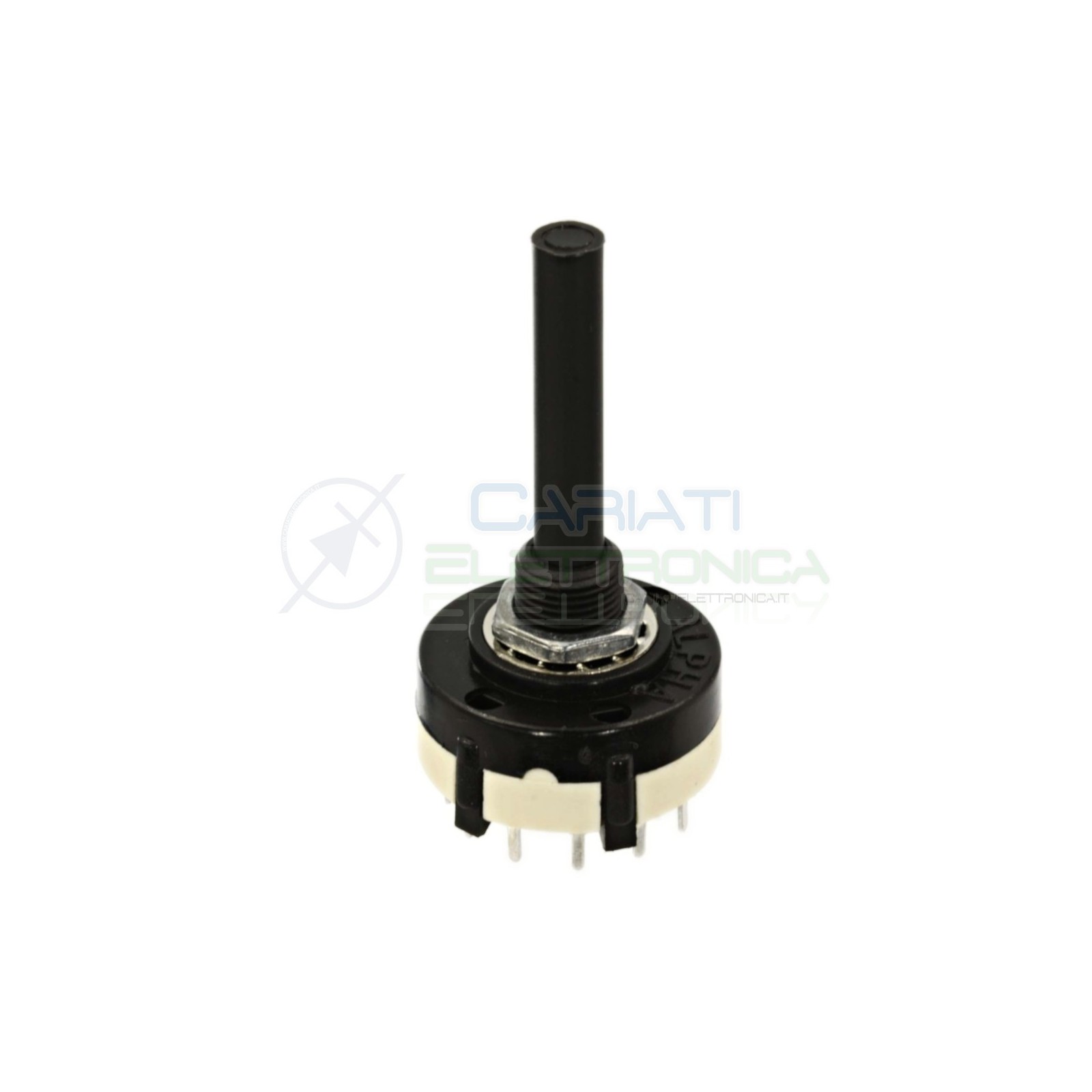 Selettore rotativo 3 vie 4 posizioni Commutatore con Albero 29mmTaiwan alpha electronic