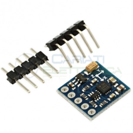 Sensore Magnetico 3 Assi GY-271 HMC5883L Magnetometro Bussola Digitale Arduino