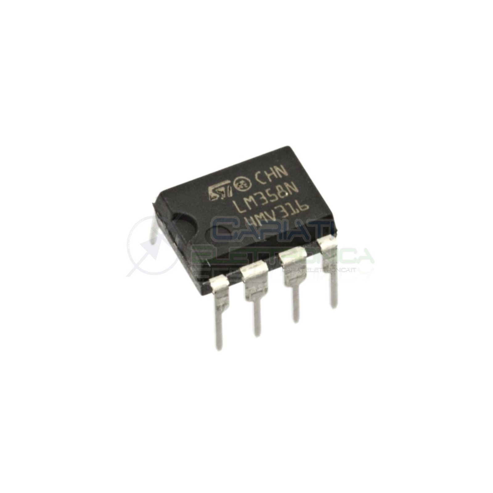 4 PEZZI LM358N LM358 Amplificatore operazione DIP8 8 PinST MICROELECTRONICS