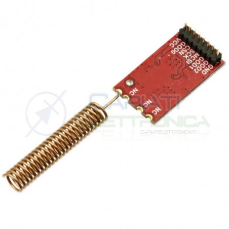 Modulo cc1101 433mhz as07-m1101s wireless radio trasmettitore ricevitore fhem Arduino Raspberry