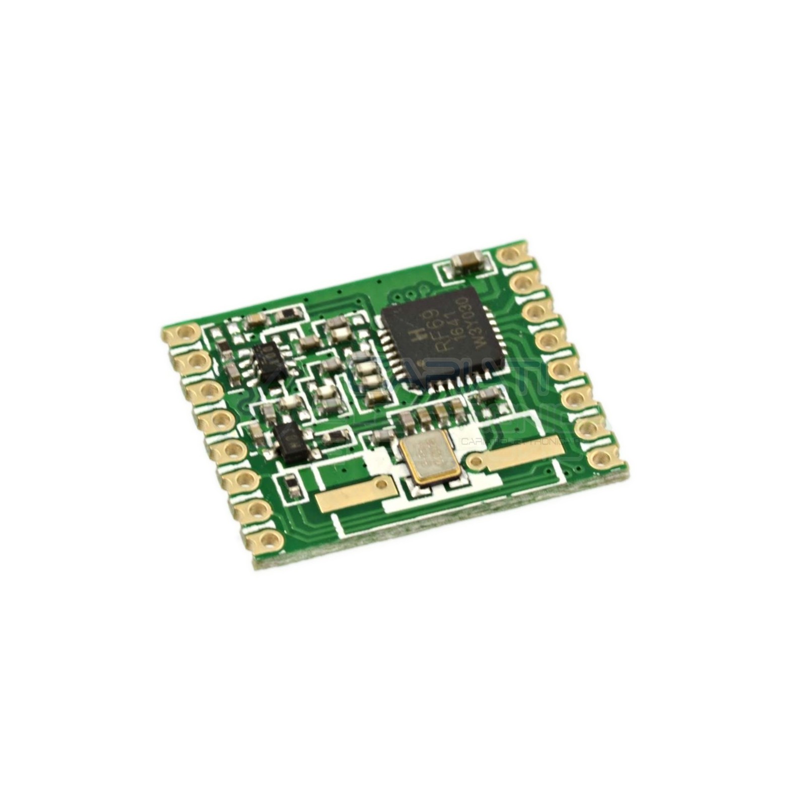 Modulo RFM69H Ricetrasmettitore 868MHz HopeRF wireless RF FM FSK interf. SPI