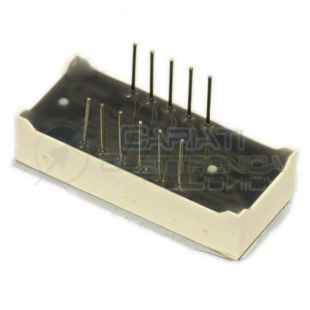 1 Pezzo Display 0.39" 10mm 7 Segmenti Rosso Catodo Comune 3 Cifre Digit