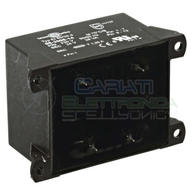 Trasformatore alimentatore incapsulato 28VA 24Vac Ingresso 230V Ac Uscita 1x24V DC