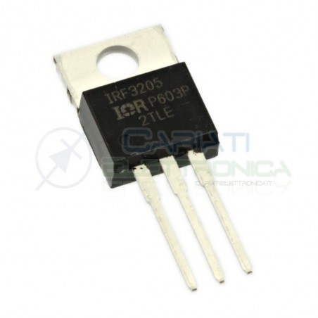 1 PEZZO IRF3205 IR Transistor N-fet 55V 110A 200W IRF3205PBFInfineon
