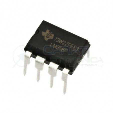 2 PEZZI LM358P LM358 P Amplificatore operazione DIP8 8 Pin ST MICROELECTRONICS