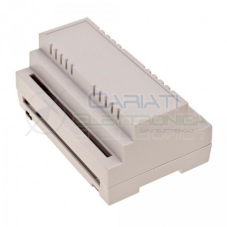 Contenitore Custodia DIN per Guida 90 x 140 x 63 mm Quadro elettrico Antifiamma Domotica