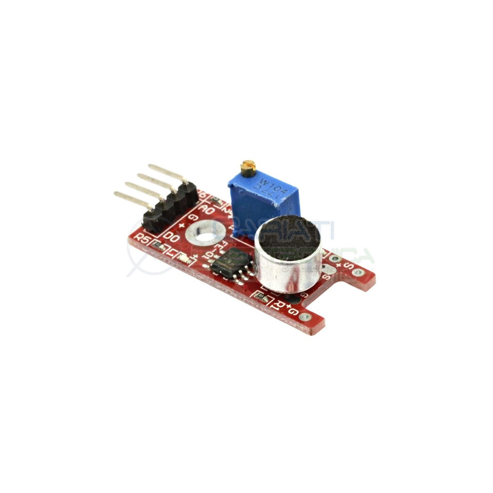 MODULO SENSORE RILEVAMENTO SUONO RUMORE CON MICROFONO LM393 ARDUINO