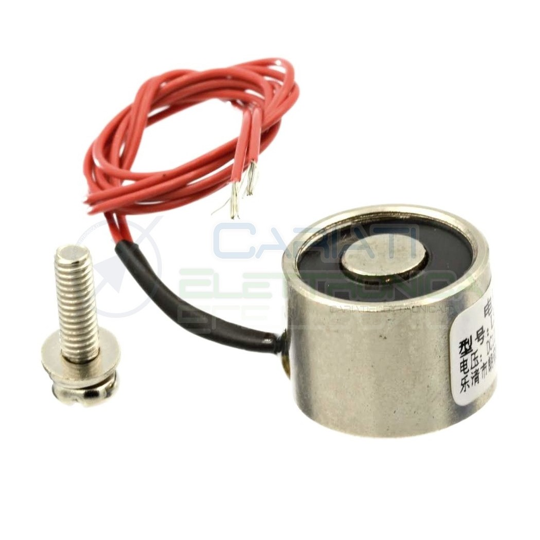 Magnete Elettromagnete 12V 3W 3 kg P20/15 Calamita elettrica Generico