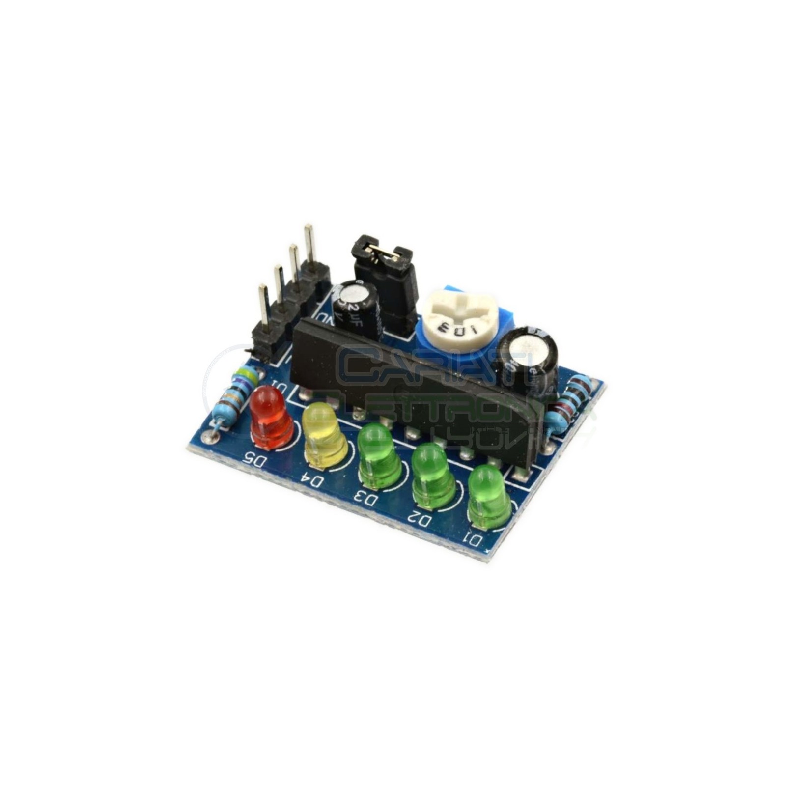 Modulo indicatore di livello Batteria Audio Frequenza KA2284 Arduino