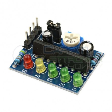 Modulo indicatore di livello Batteria Audio Frequenza KA2284 Arduino