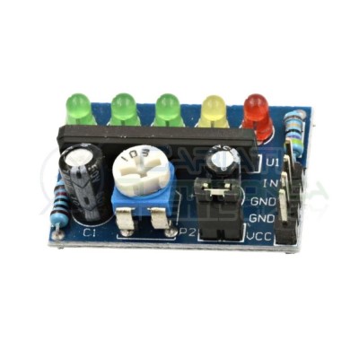 Modulo indicatore di livello Batteria Audio Frequenza KA2284 Arduino
