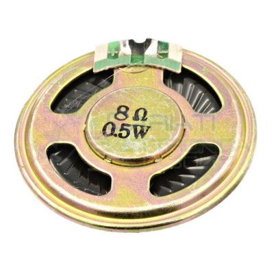 Mini speaker cassa altoparlante 0,5W 8 ohm diametro 40mm per arduino elettronica Generico